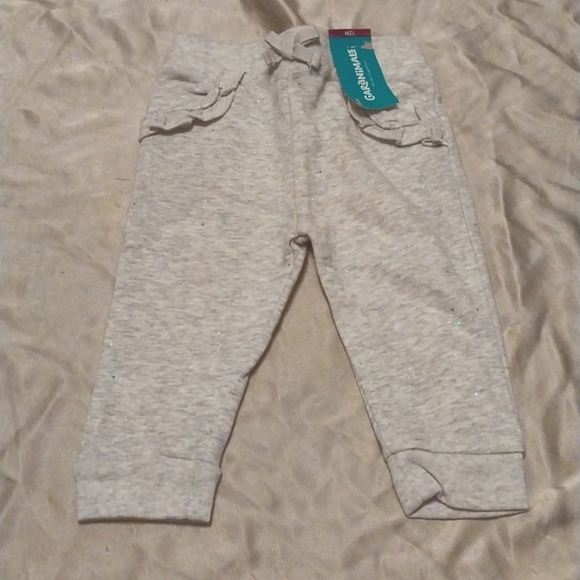 Sparkle Sweatpants with Ruffled Pockets - Picture 1 of 3